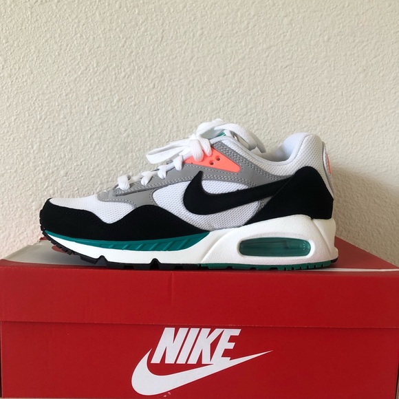 Womens Nike Air Max Correlate White/New Green/ Bright Mango/Black Size 7 - Picture 3 of 11